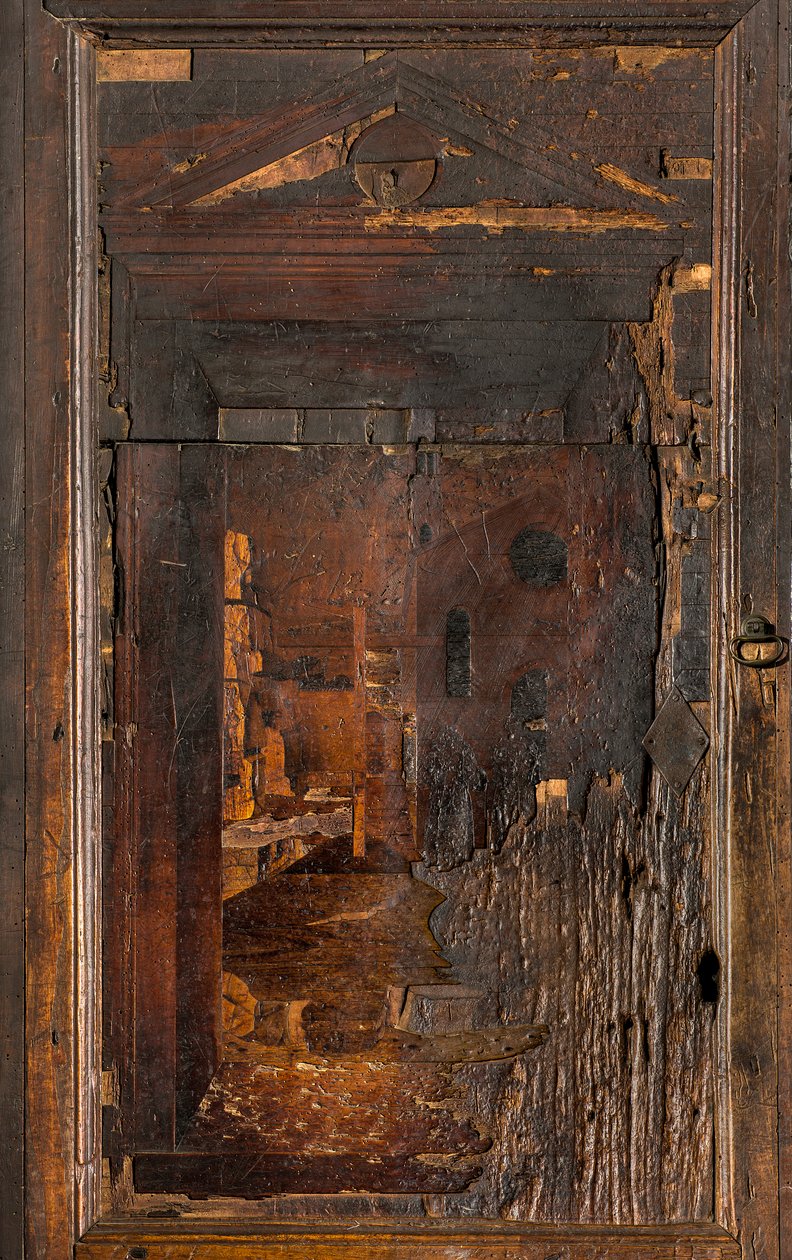 Lignaean Canonical Koor, Ingelegd door Giovanni Maria Platina 1484, Bovenste Zitplaats door Giovanni Maria Platina
