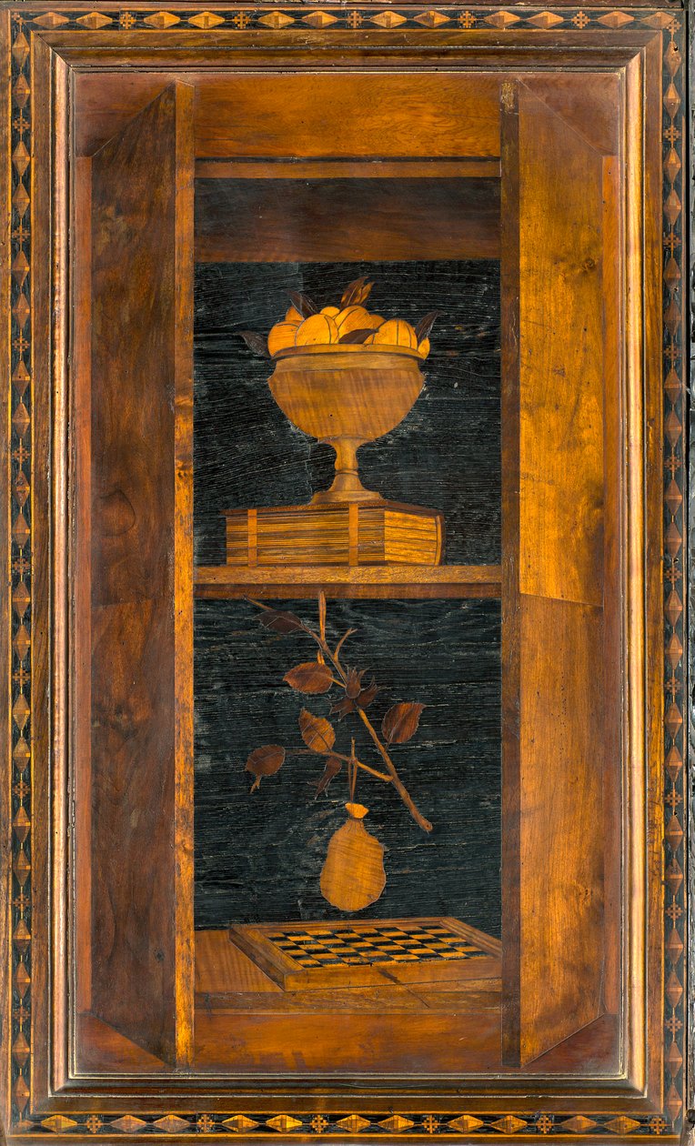 Lignaean Canonieke Koor, Ingelegd door Giovanni Maria Platina 1484, Bovenste Zitplaats door Giovanni Maria Platina