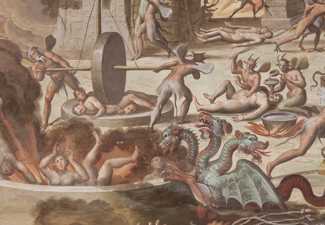Hel, 1614 (detail) door Giovanni Mauro della Rovere