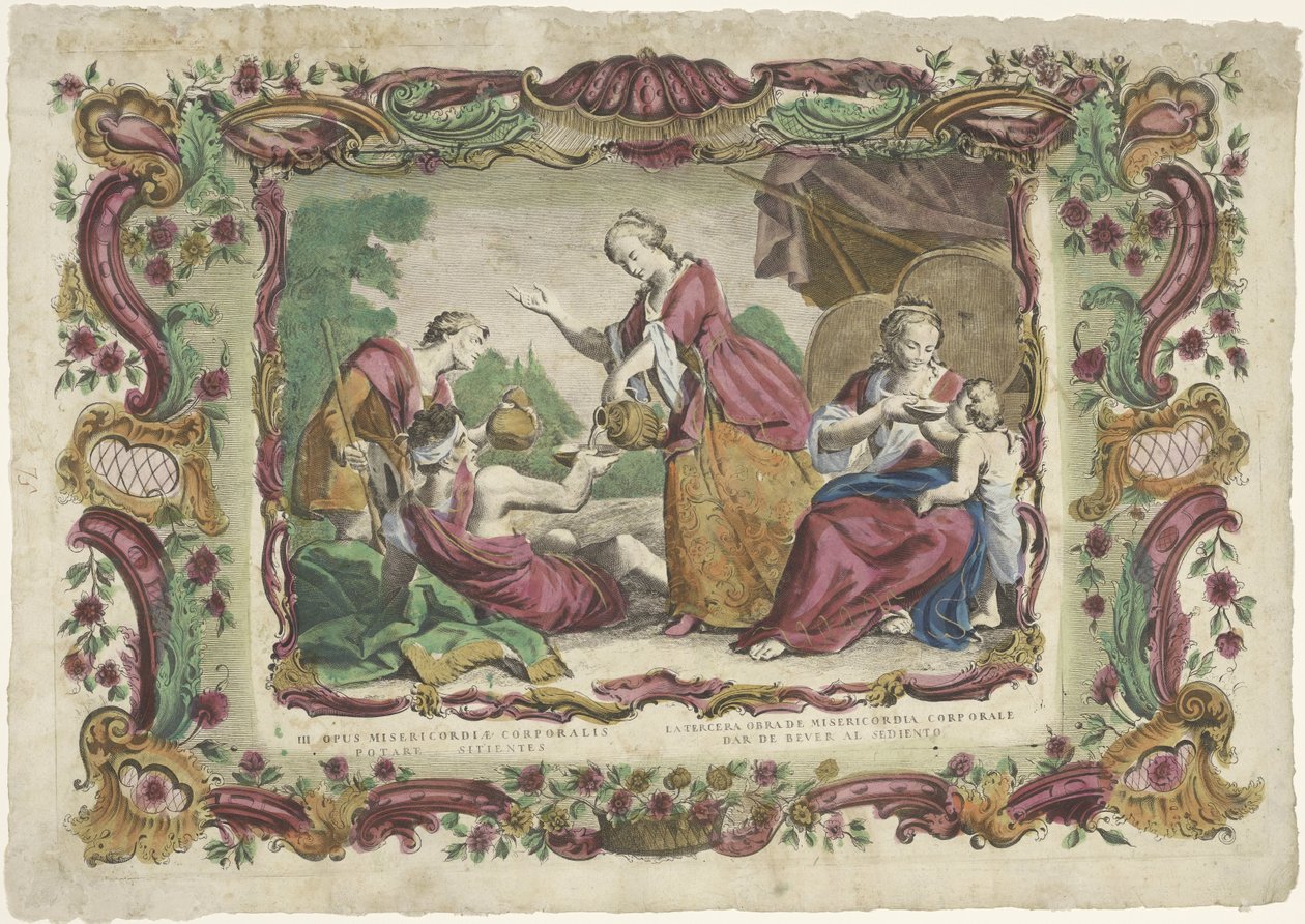 De dorstigen laven door Giovanni Volpato
