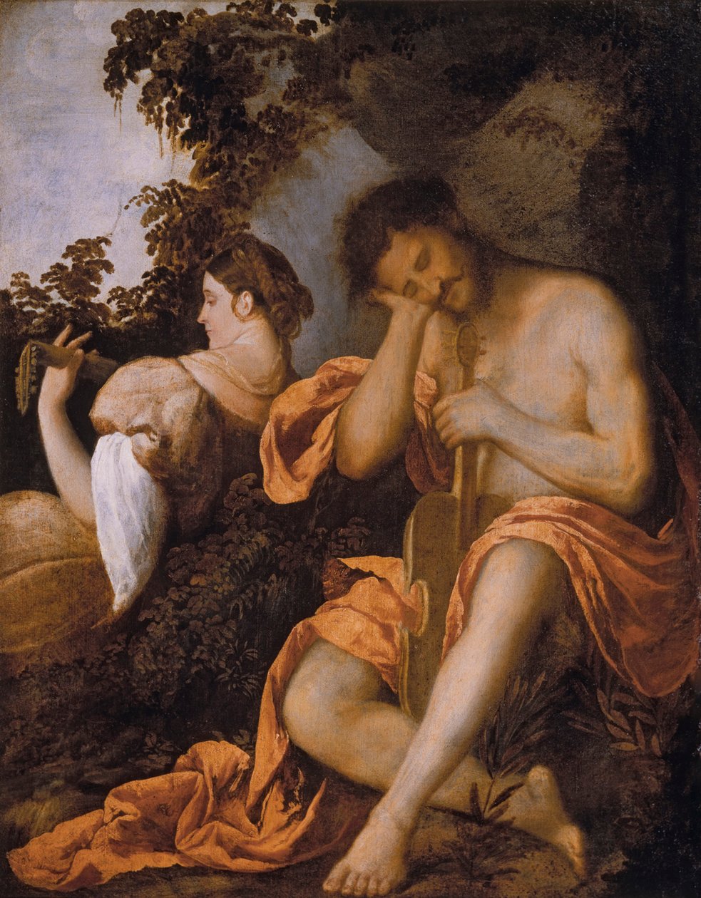 De muzikanten, ca. 1520 door Giovanni de Busi Cariani