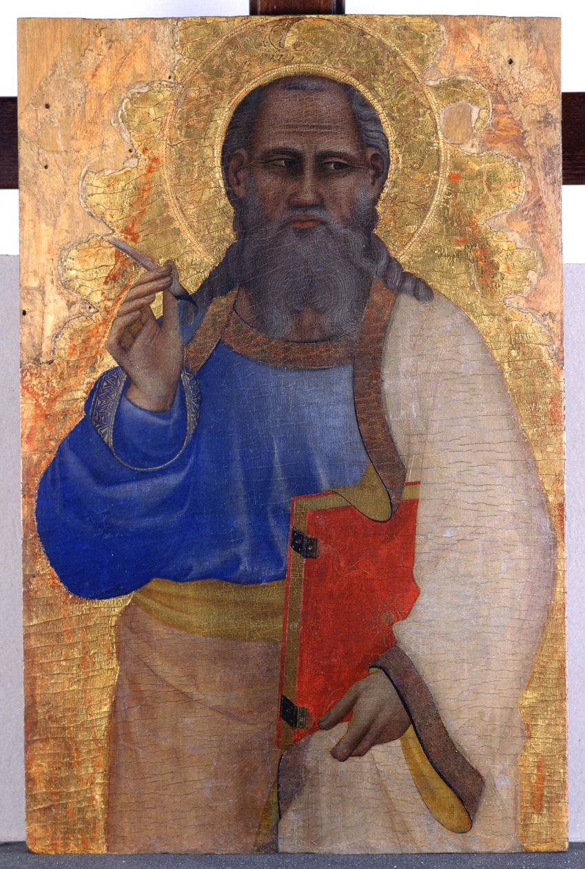 Johannes de Evangelist, c.1365 door Giovanni del Biondo dal Casentino