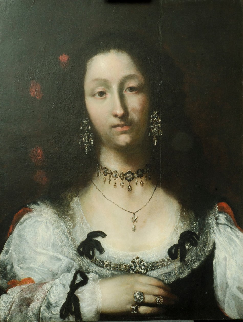 Portret van een Dame door Girolamo Forabosco