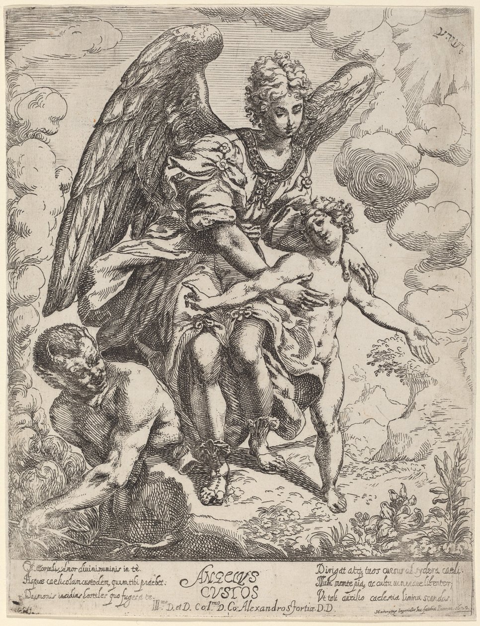 Beschermengel door Girolamo Imperiale I