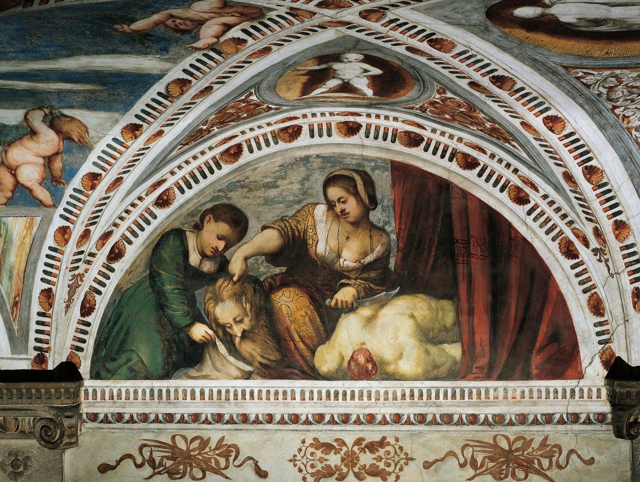 Verhaal van Judith en Holofernes, Detail van fresco