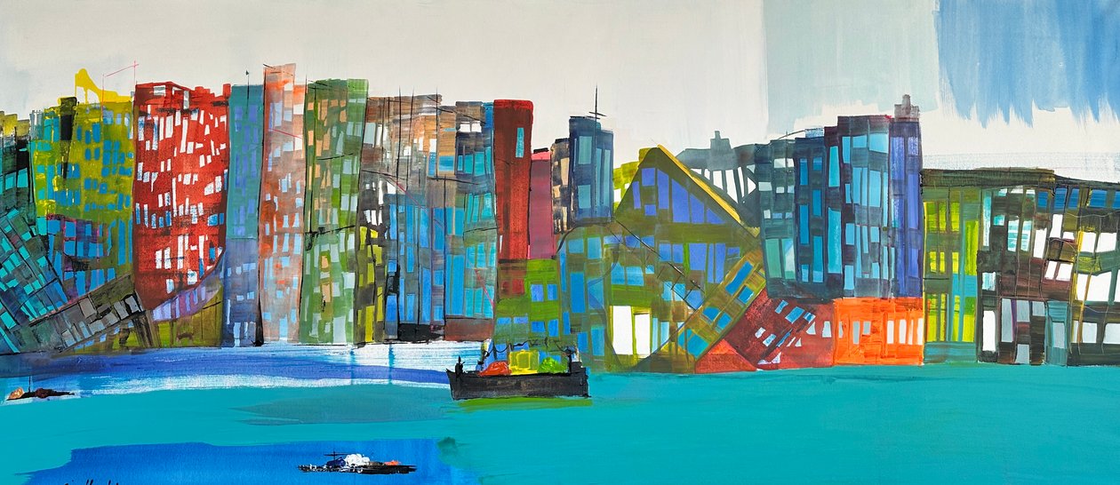 Een andere dag een andere kans (schilderij) door Gisela Gaffoglio