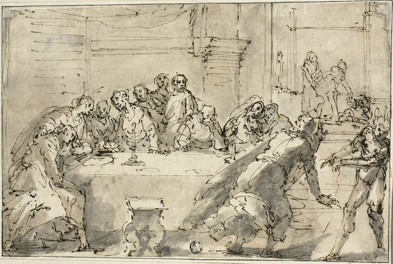 Laatste Avondmaal door Giulio Benso