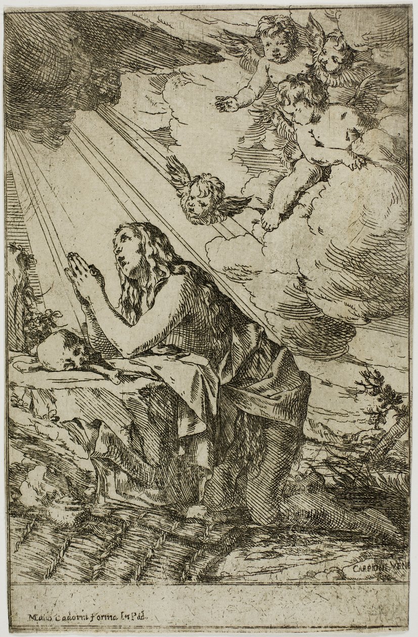 De Magdalena door Giulio Carpioni