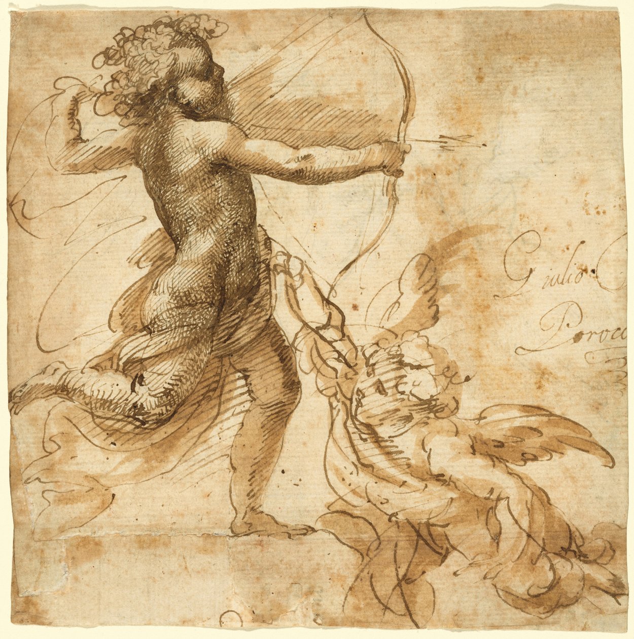 Cupido door Giulio Cesare Procaccini