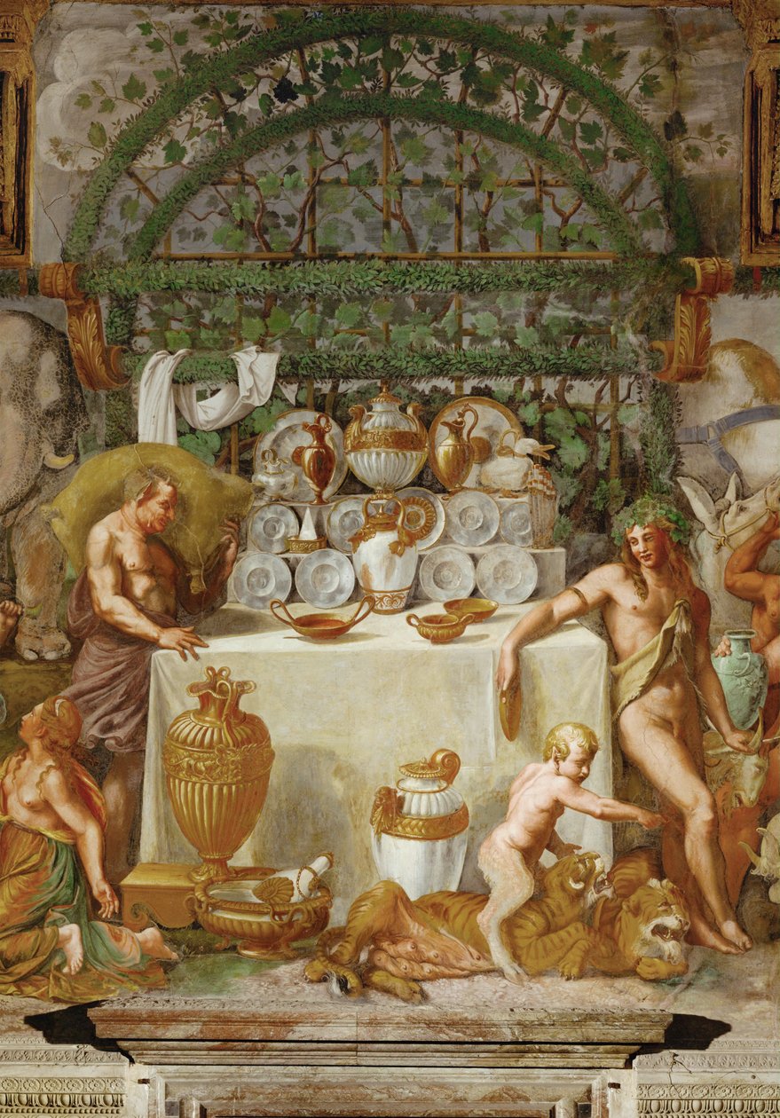 Bacchanalia (vers) door Giulio Romano