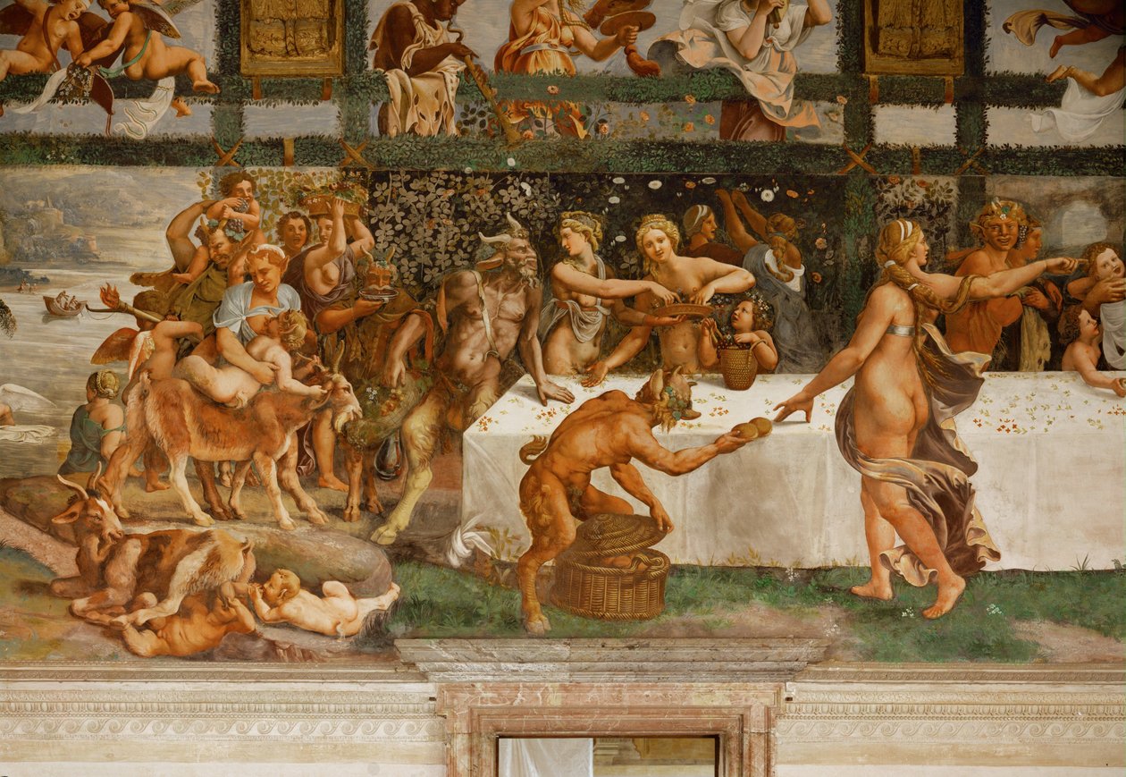 Bacchanalia (vers) door Giulio Romano