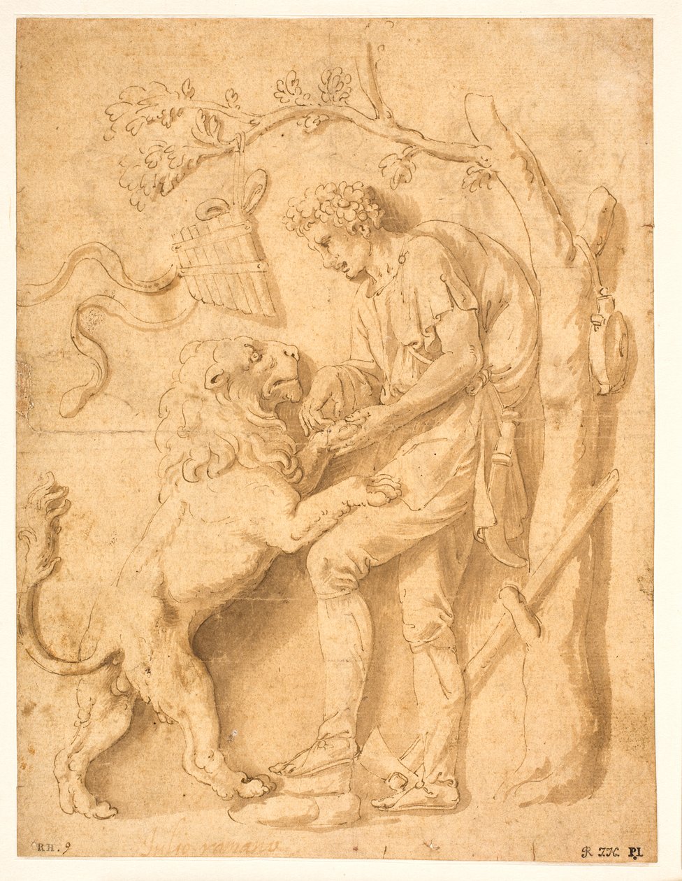 Ohne Titel door Giulio Romano