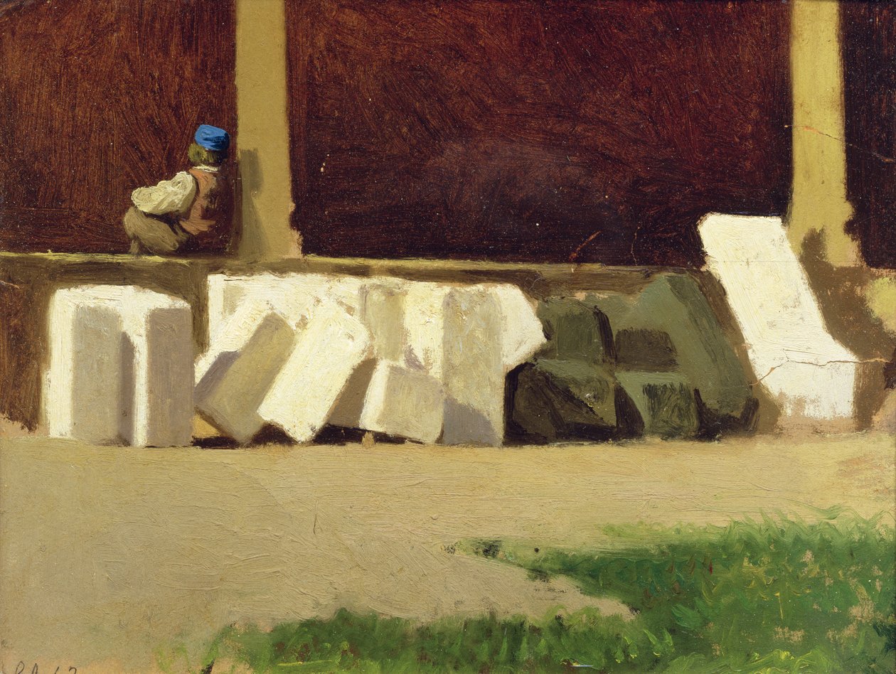 Het Klooster door Giuseppe Abbati