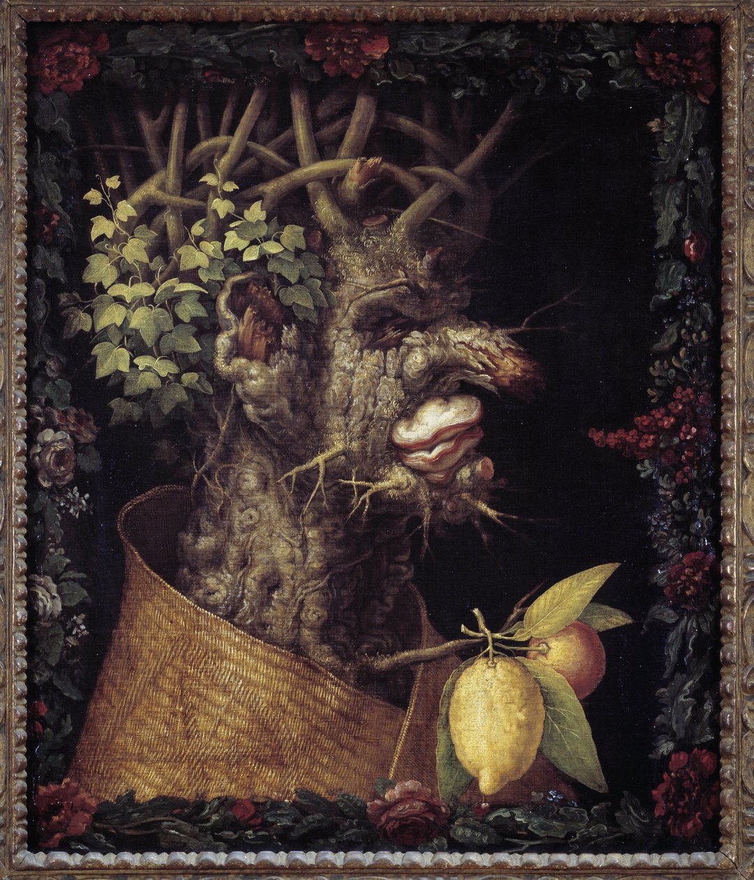 Winter. Allegorie over de seizoenen. Schilderij door Giuseppe Arcimboldo (1527-1593). Louvre Museum door Giuseppe Arcimboldo
