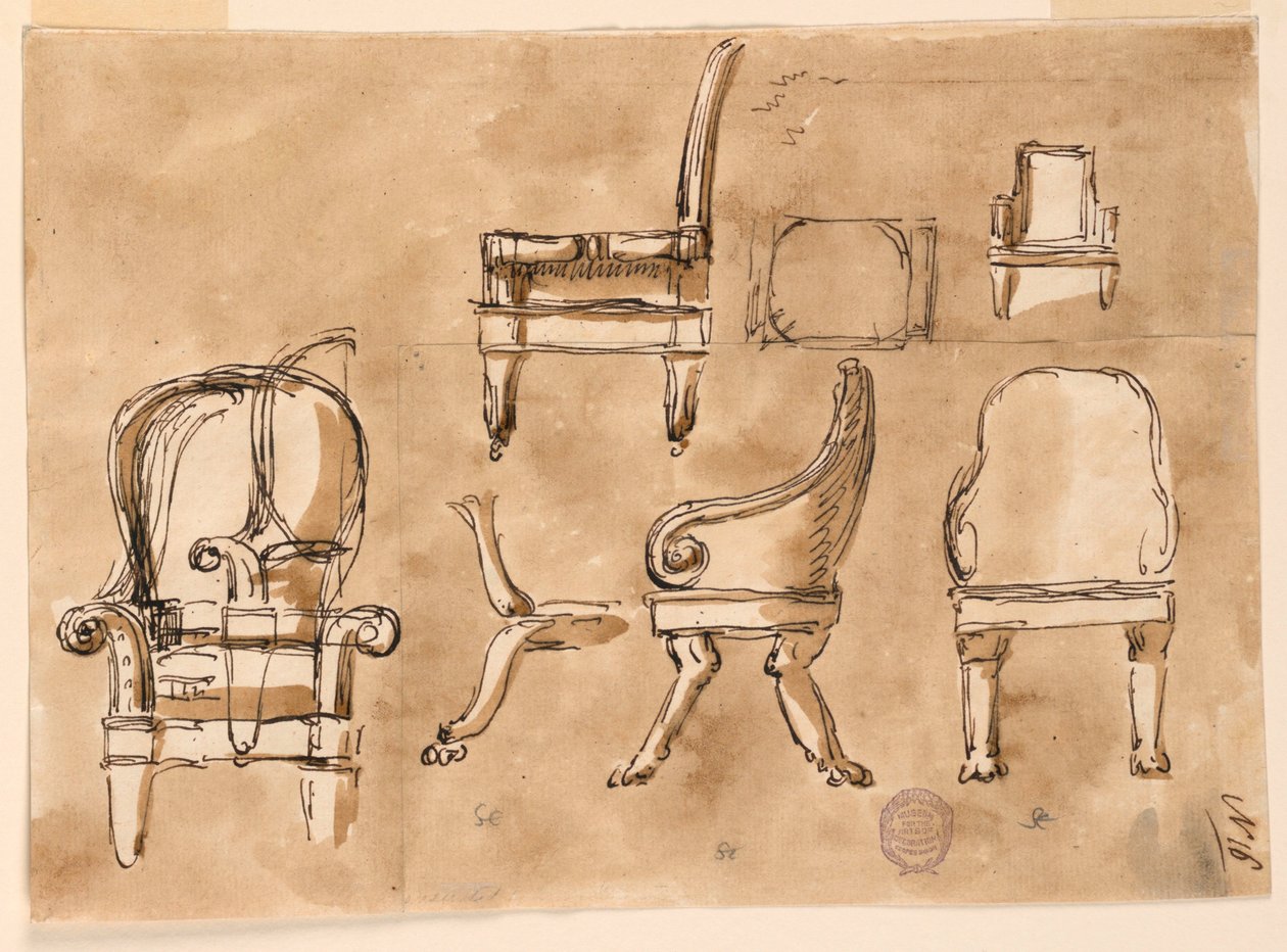 Stoelen door Giuseppe Barberi