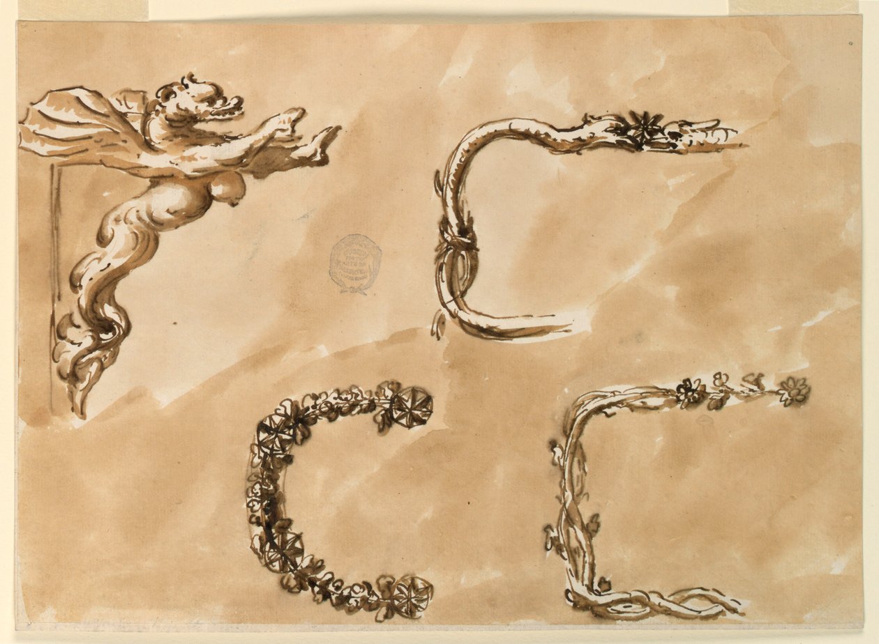 Deurklopper en metalen portemonneeframes door Giuseppe Barberi