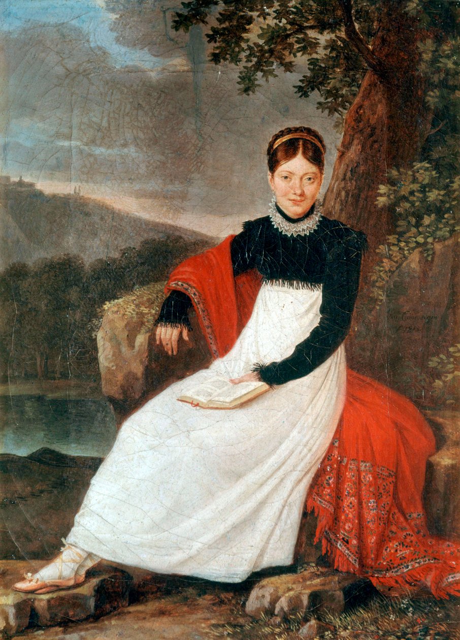 Portret van Caroline Bonaparte door Giuseppe Cammarano