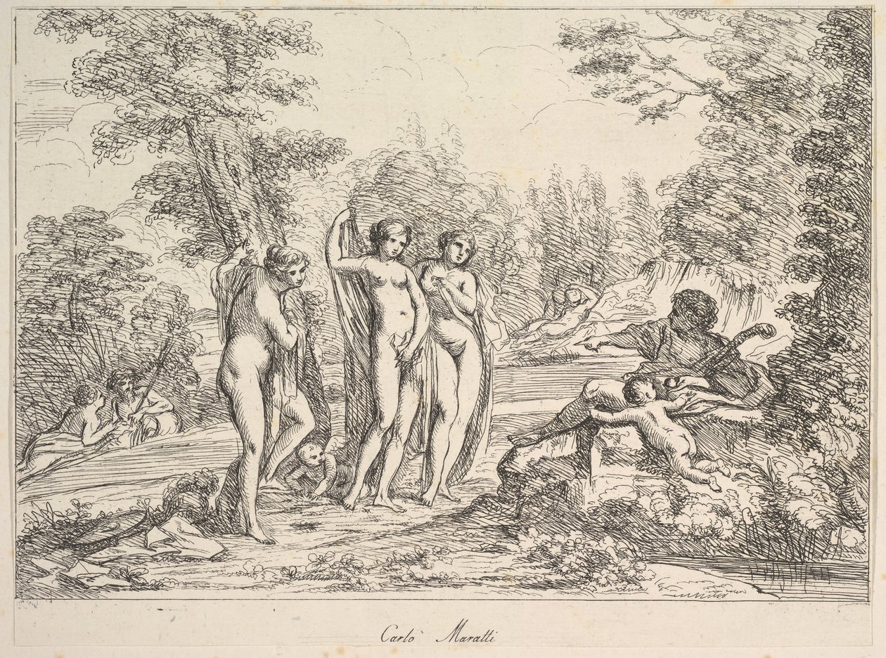 Het Oordeel van Paris, 1740-1802 door Giuseppe Canale