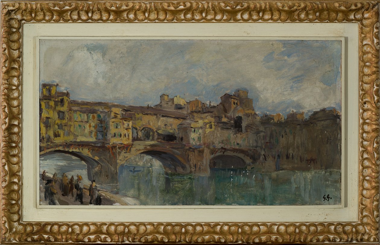 Ponte Vecchio in Florence door Giuseppe Graziosi
