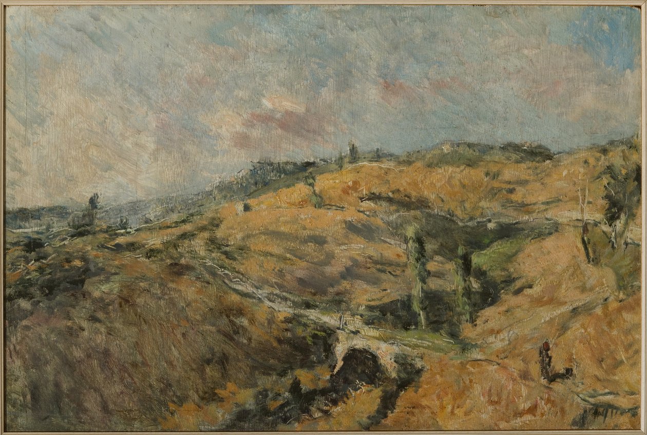 Toscaans landschap - Le Caldire door Giuseppe Graziosi