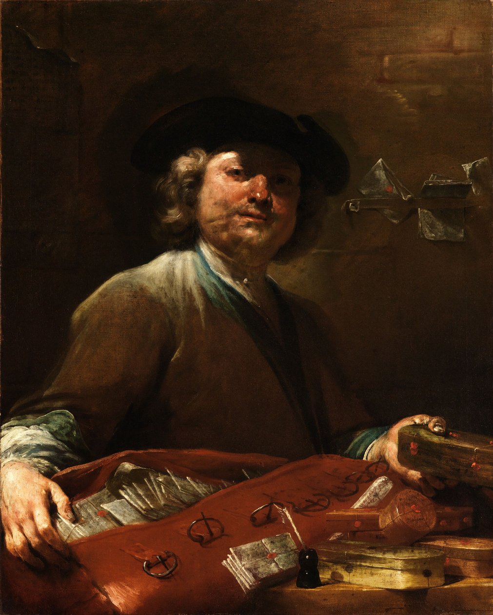 De postbode door Giuseppe Maria Crespi