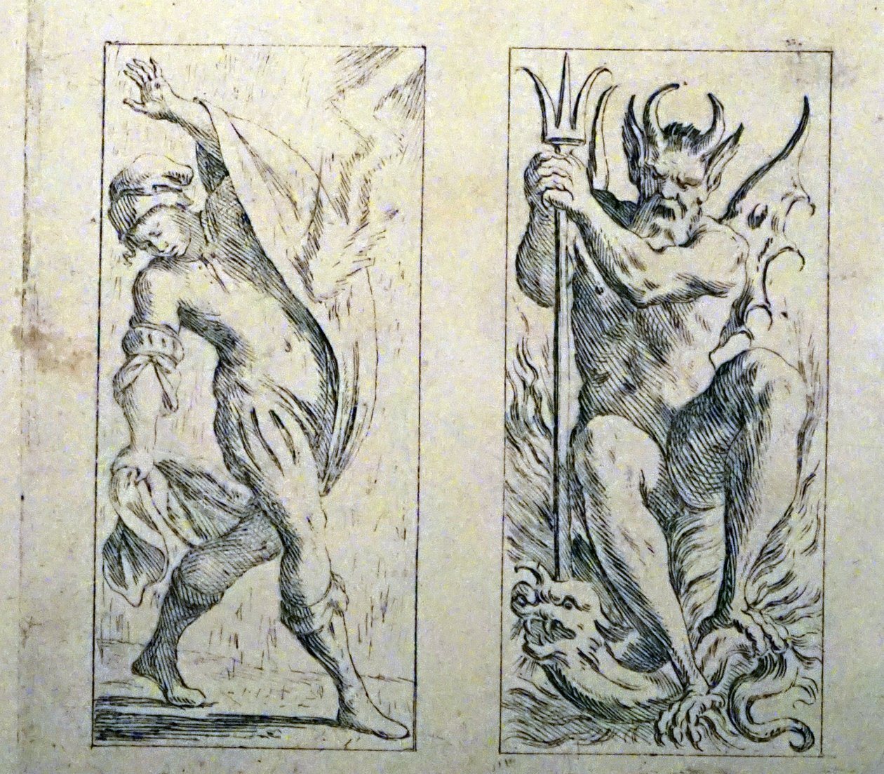 17e-eeuwse tarotkaarten door Giuseppe Maria Mitelli
