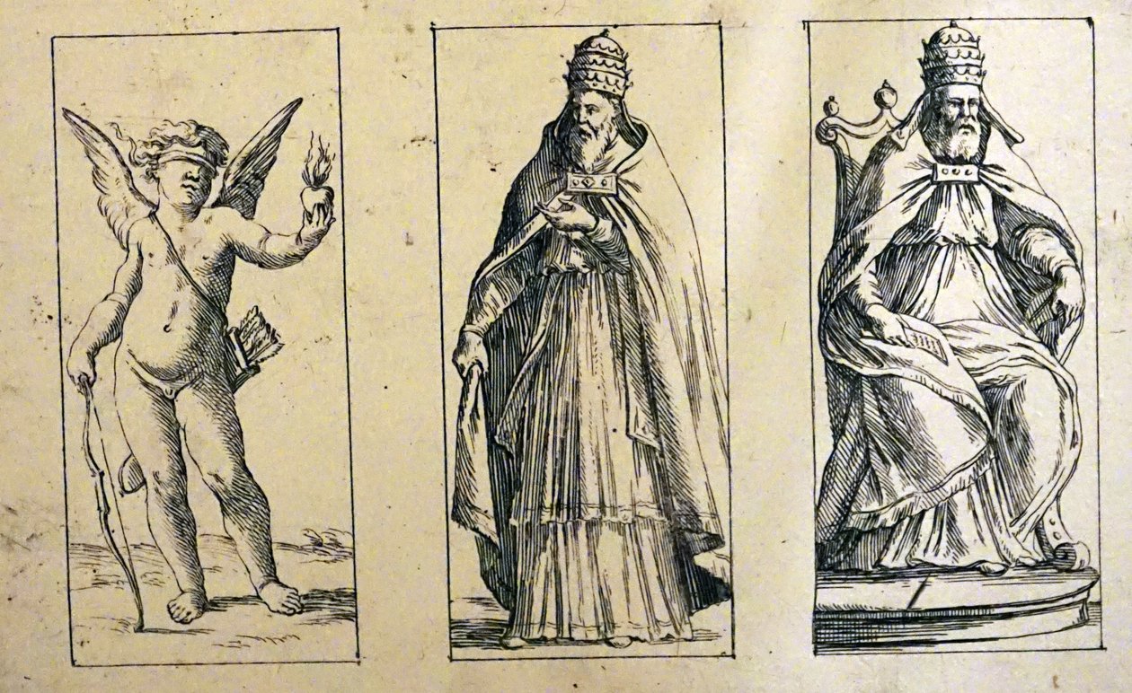 17e-eeuwse tarotkaarten door Giuseppe Maria Mitelli