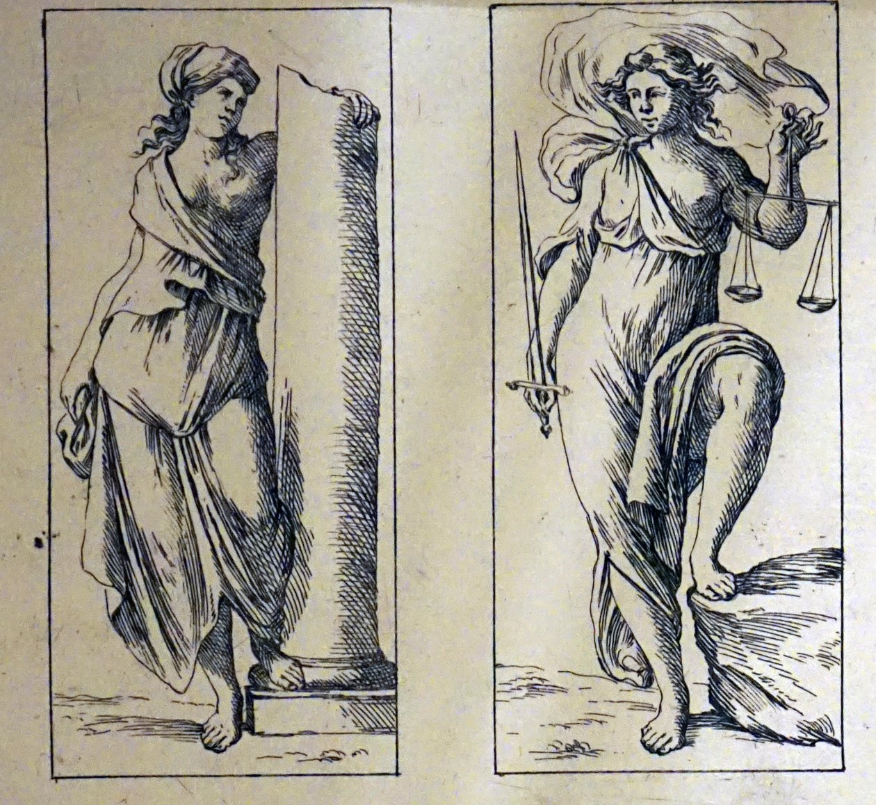 17e-eeuwse tarotkaarten door Giuseppe Maria Mitelli