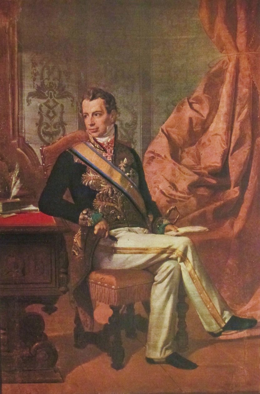 Italiaans: Portret van Giacomo Mellerio Portret van Giacomo Mellerio door Giuseppe Molteni