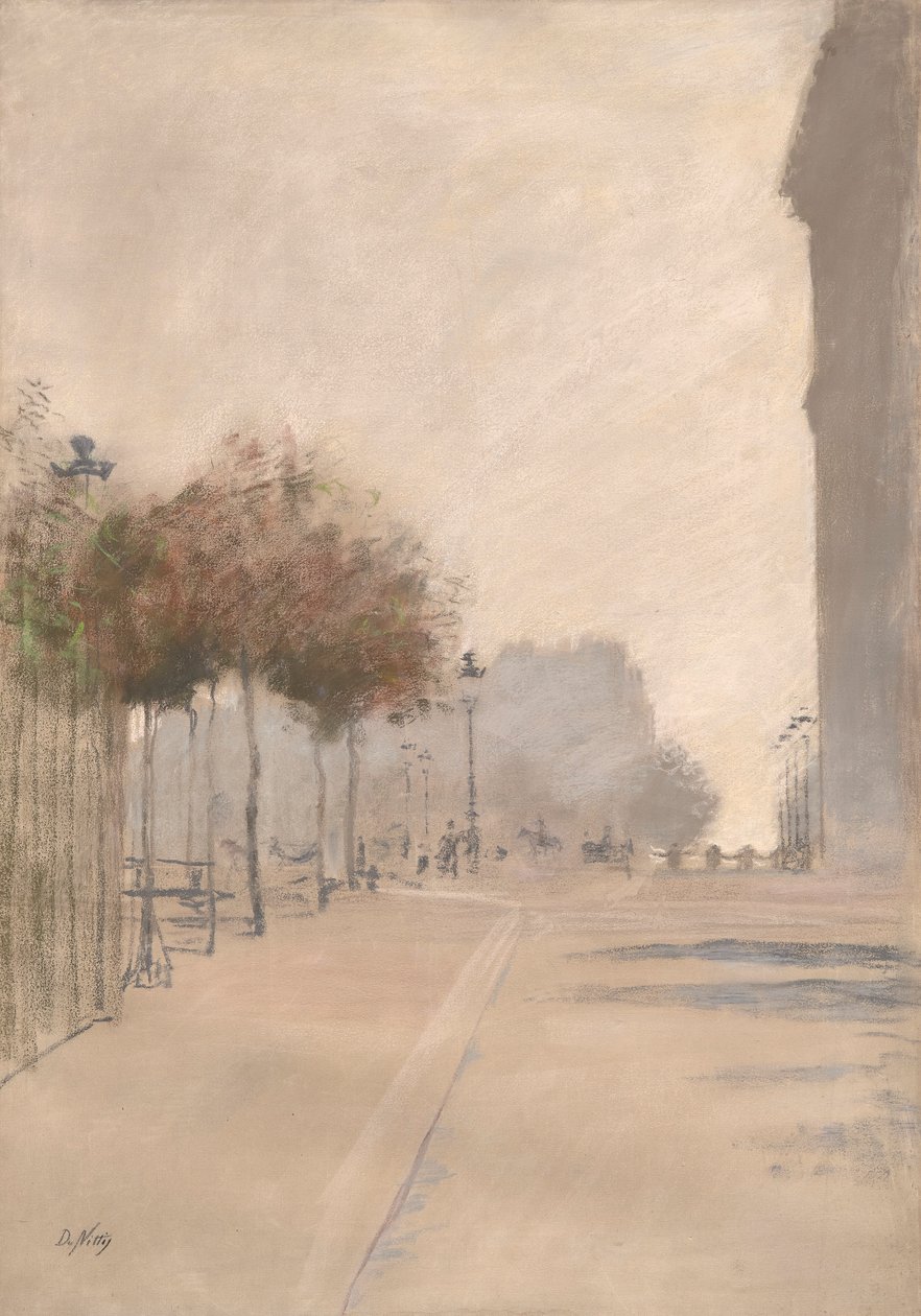 Uitzicht op Parijs door Giuseppe de Nittis