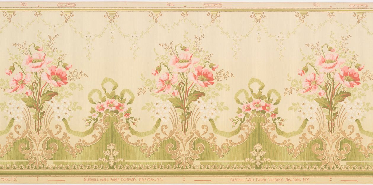 Fries (VS), 1900-1915 door Gledhill Wall Paper Co.