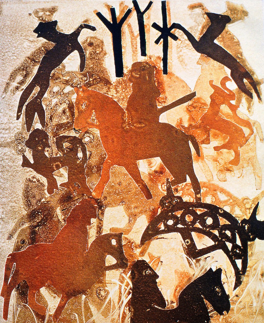 Symbolen en Runen, 2000 door Gloria Wallington