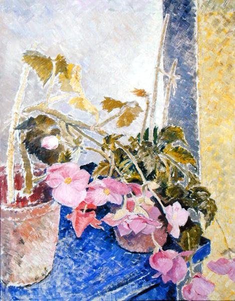 Bloemen in een vaas door Glyn Warren Philpot