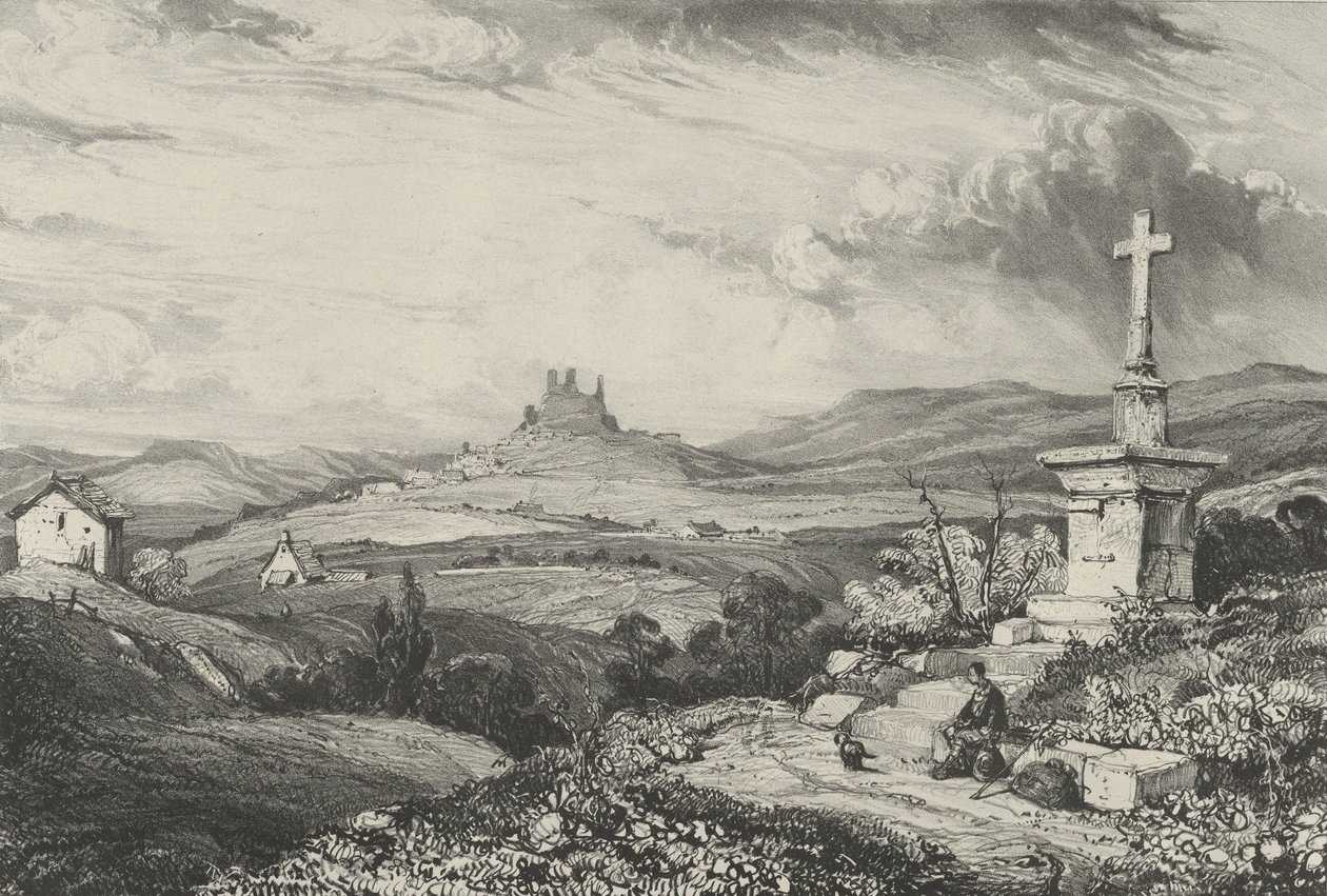 Château de Larderole, 1832 door Godefroy Engelmann