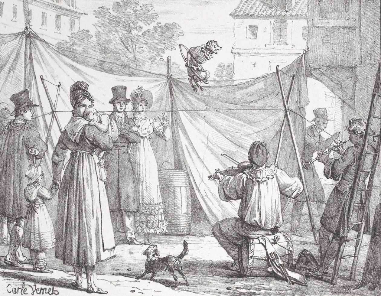 De aap en de luipaard De aap door Godefroy Engelmann