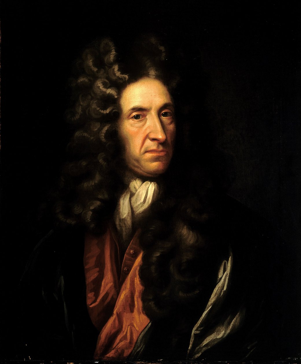 Daniel Defoe (1660-1731) door Godfrey (manner of) Kneller