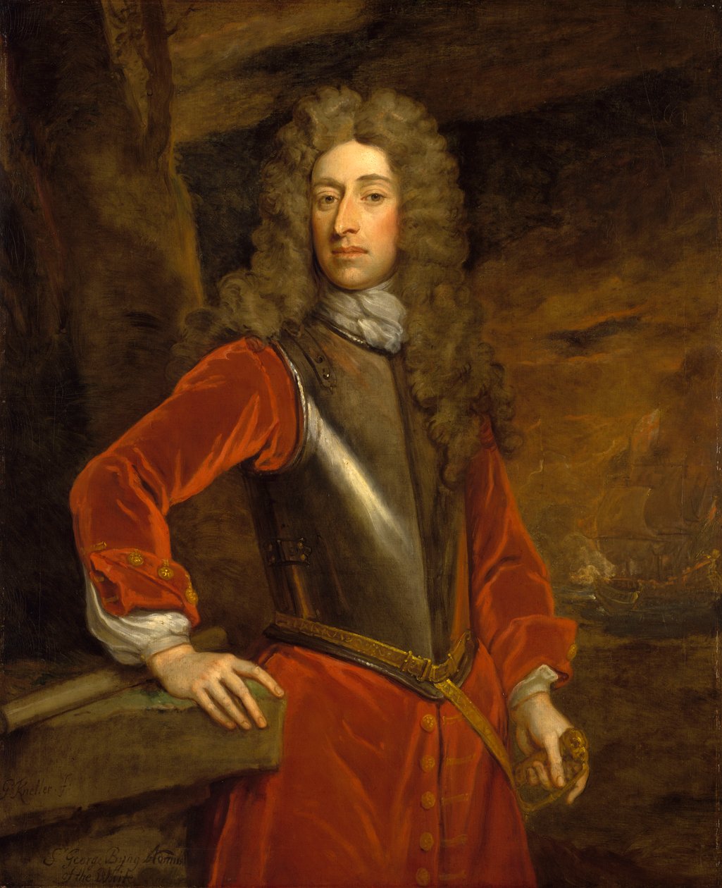 Admiraal van de Vloot George Byng door Godfrey Kneller