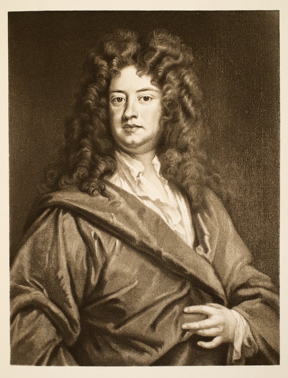 Charles Montagu, Graaf van Halifax, gepubliceerd 1902 door Godfrey Kneller
