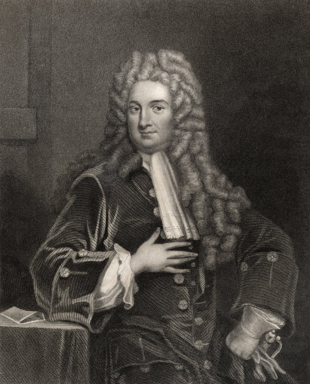 John Radcliffe, gegraveerd door H. Cook, uit 
