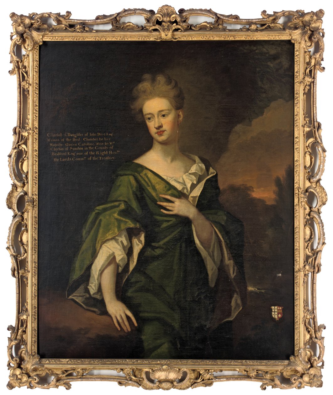Portret van Charlotte Clayton door Godfrey Kneller