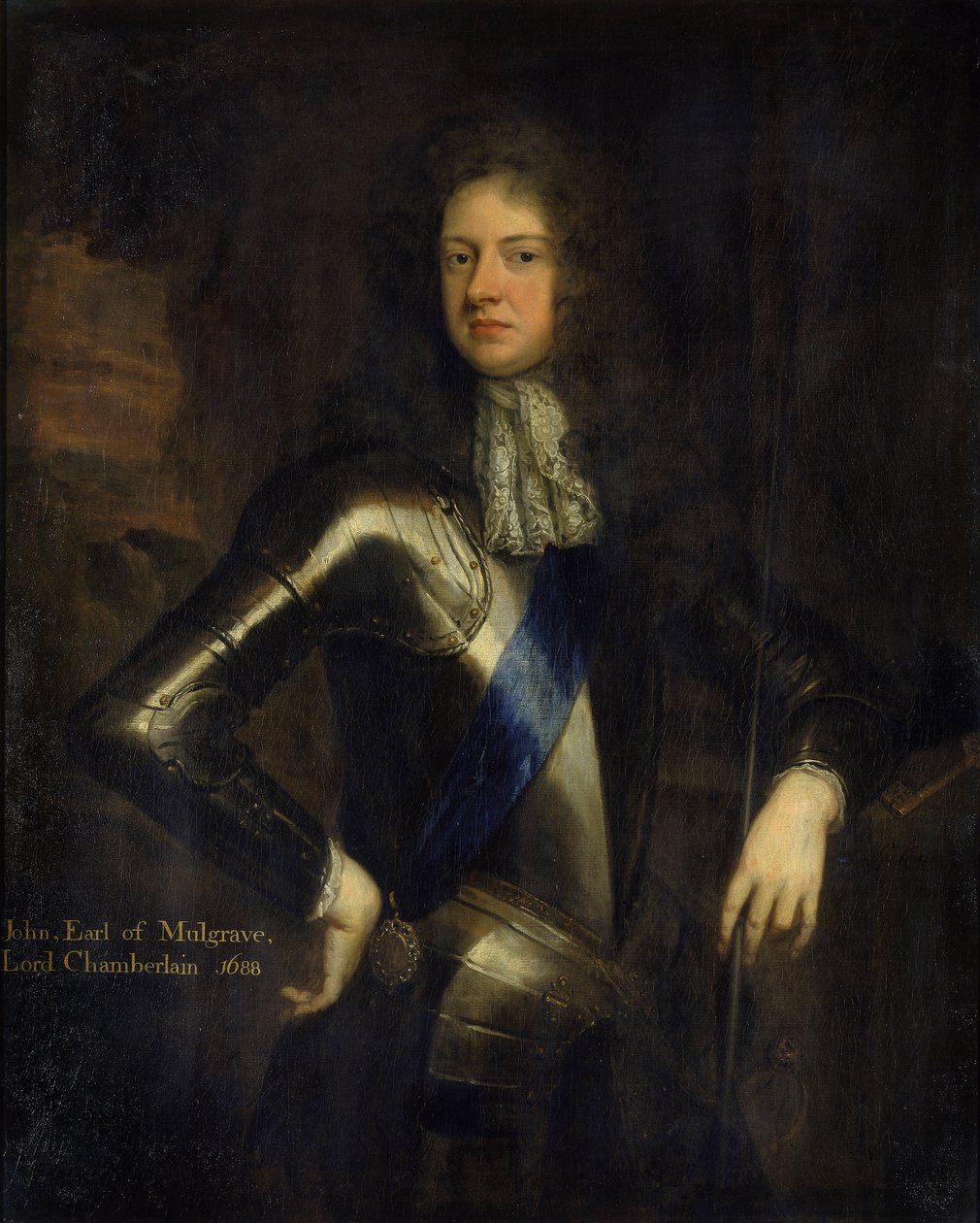 Portret van John Sheffield door Godfrey Kneller