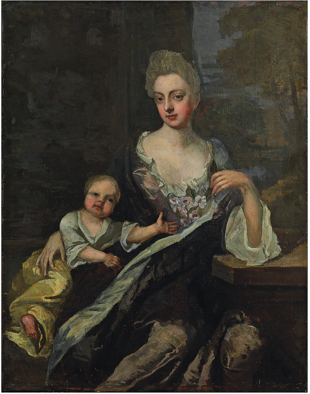 Portret van een dame door Godfrey Kneller