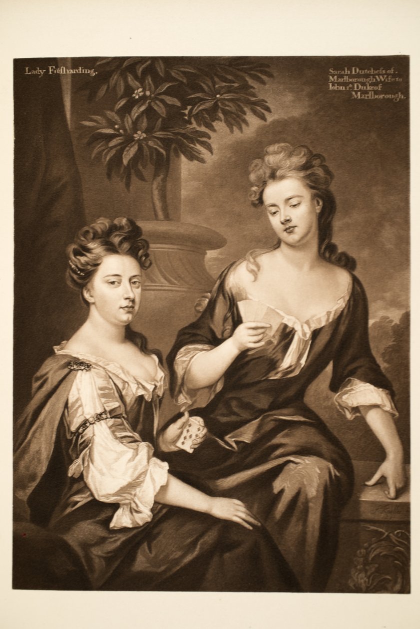 Sarah, Hertogin van Marlborough en Lady Fitzharding, uitgegeven 1902 door Godfrey Kneller