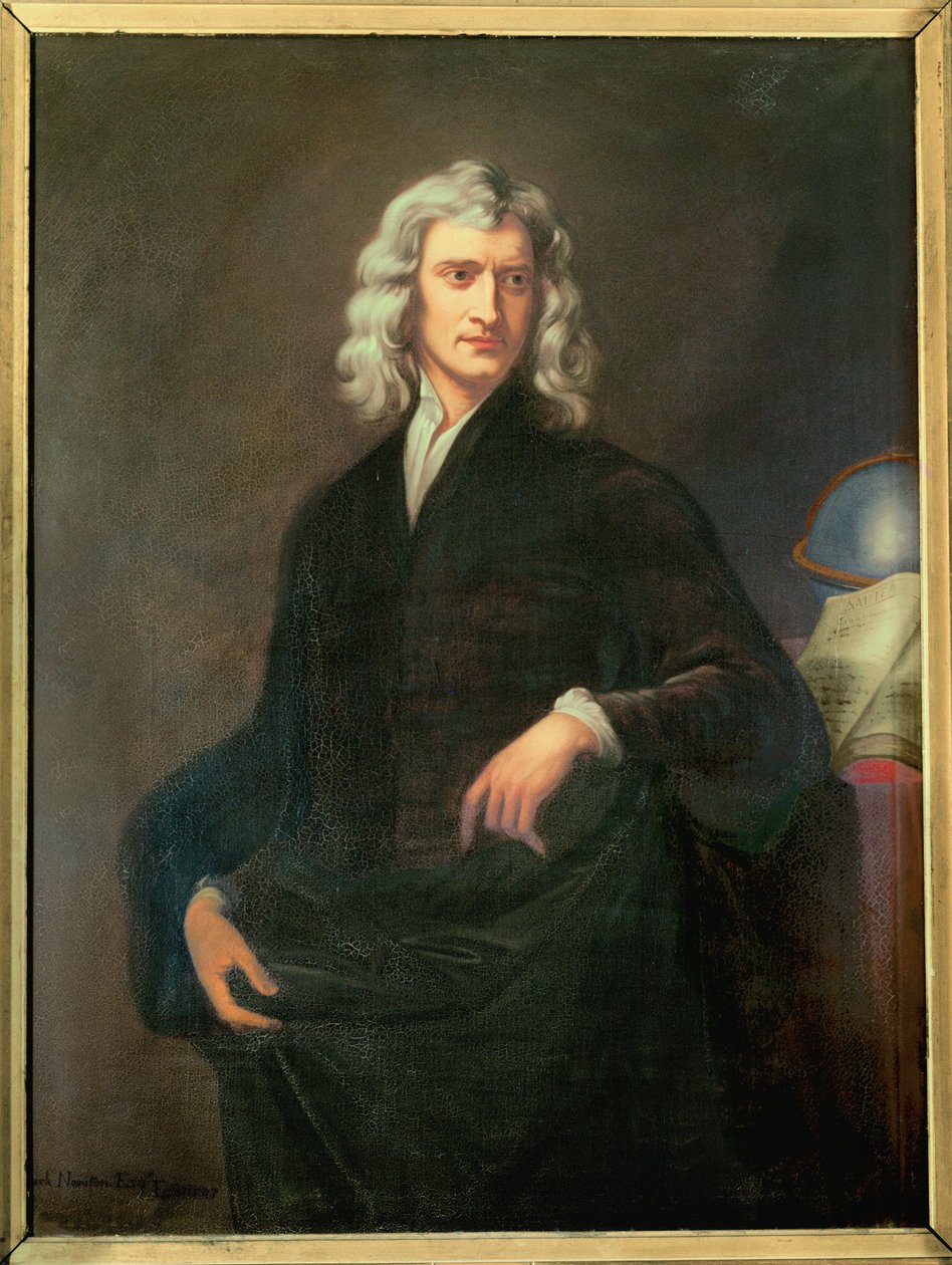 Sir Isaac Newton (schilderij) door Godfrey Kneller