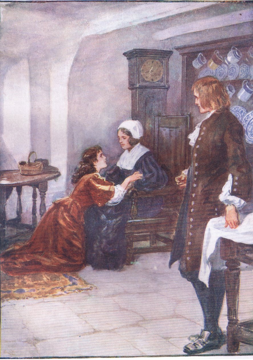 En zo ging ze naar moeders hart, uit Lorna Doone pub. door W & R Chambers Ltd, 1921 door Gordon Frederick Browne
