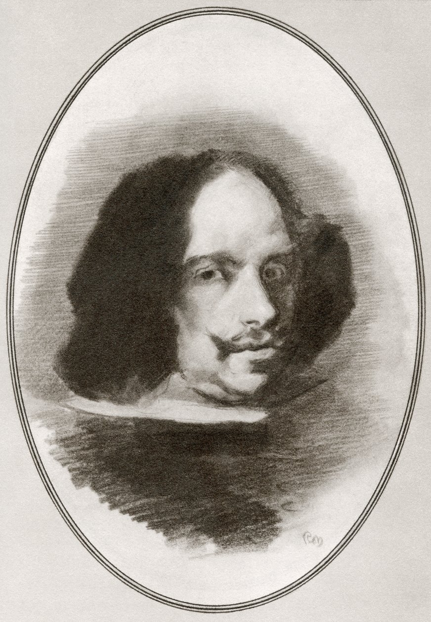 Diego Rodriguez de Silva y Velazquez, uit Living Biographies of Great Painters door Gordon Ross