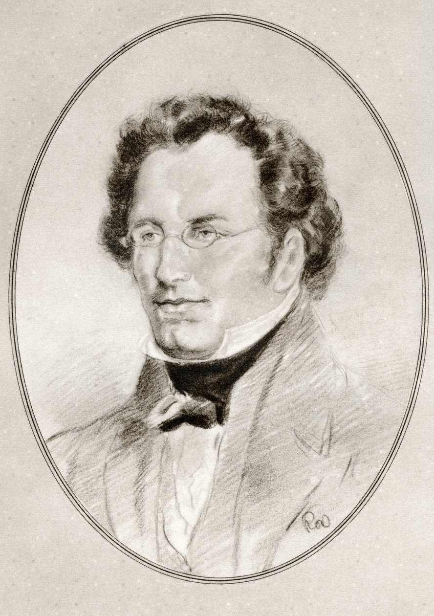 Franz Peter Schubert, uit Levensbiografieën van grote componisten door Gordon Ross