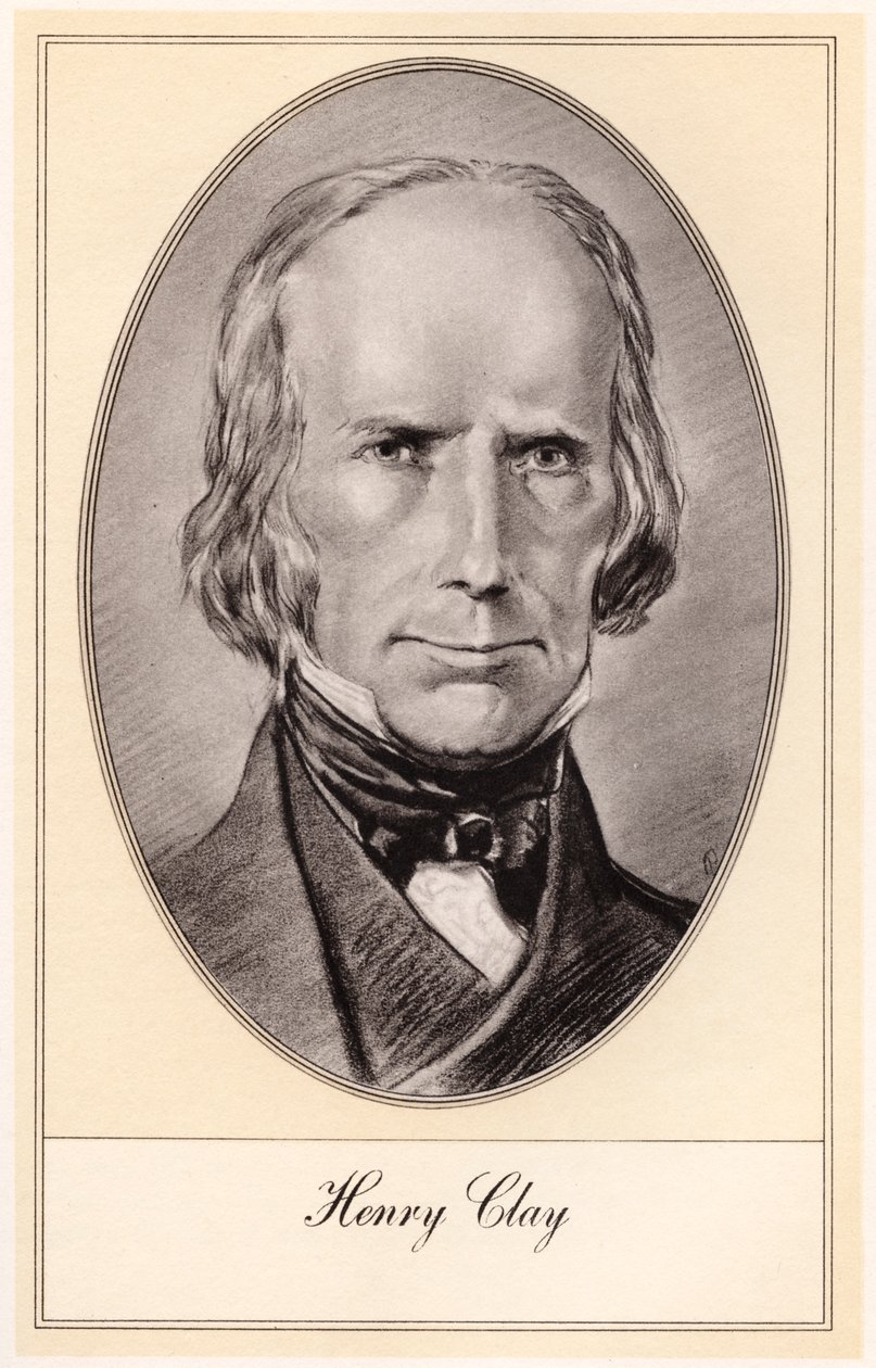 Henry Clay, leidende Amerikaanse staatsman en redenaar door Gordon Ross