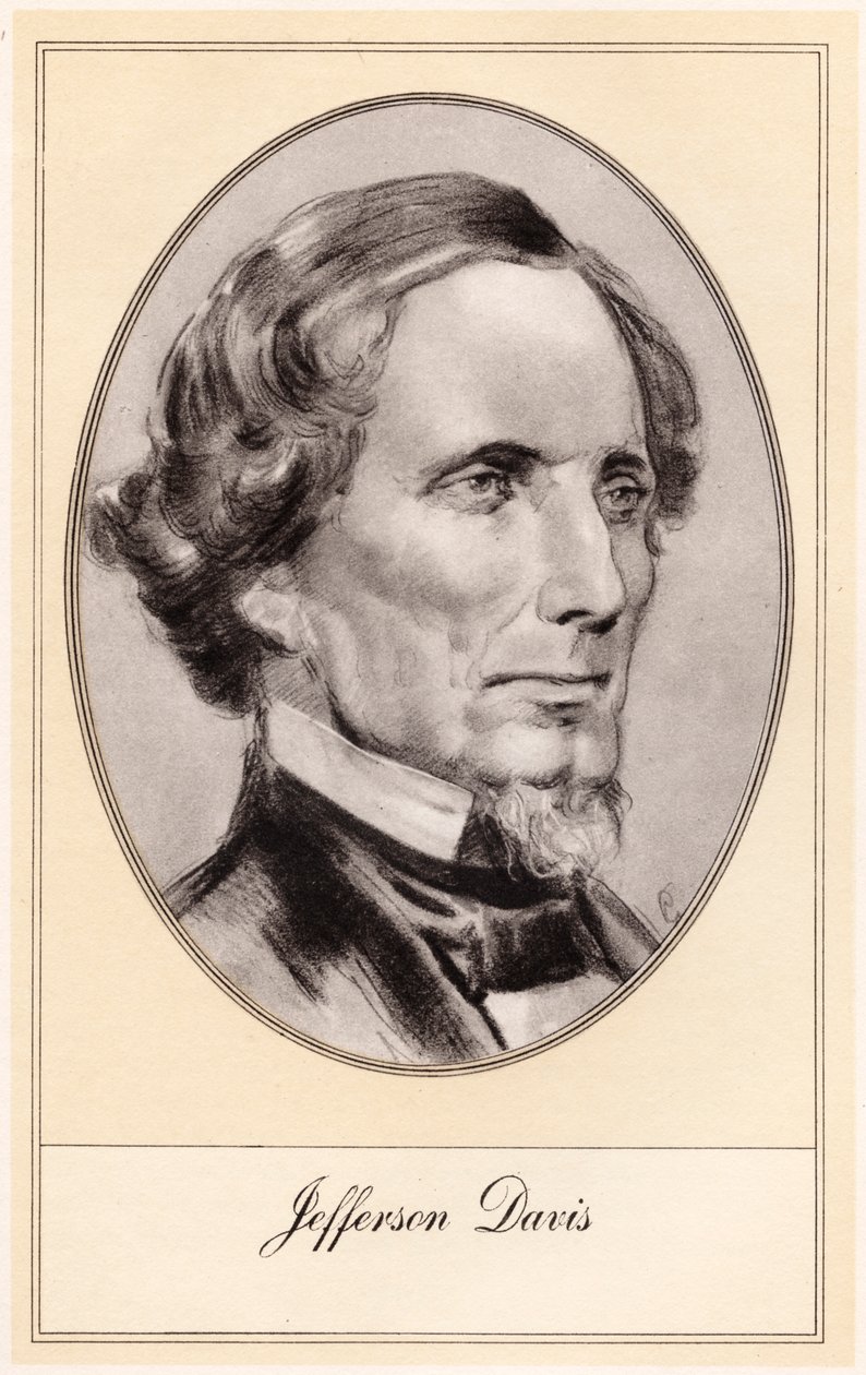 Jefferson Davis, Amerikaanse soldaat en politicus door Gordon Ross