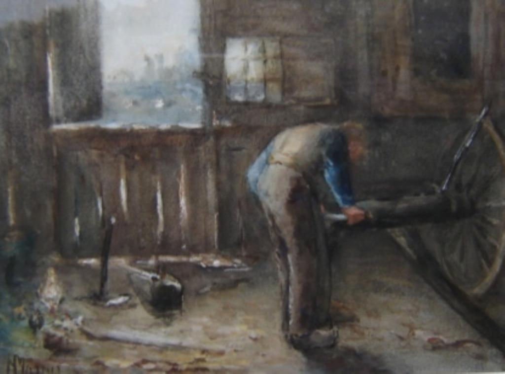 De wagenmenner door Grada Hermina Marius